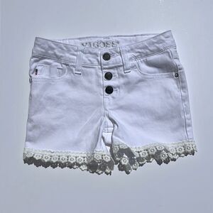 🔥4/$25 Vigoss Girls White Shorts, Size 10